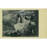 1956 - Éva Ruttkai and Soós Imre actors in the movie Liliomfi Photo sheet, postcard. (2791002)