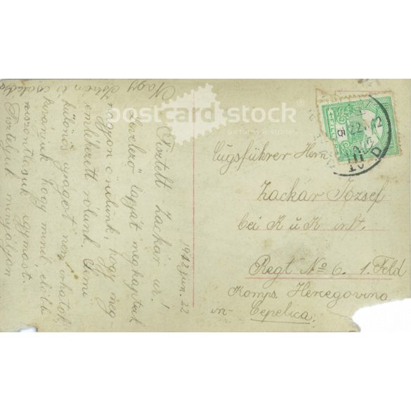 1912 - Romantic postcard. GLC 3704/2 Photo sheet, postcard. (2791008)