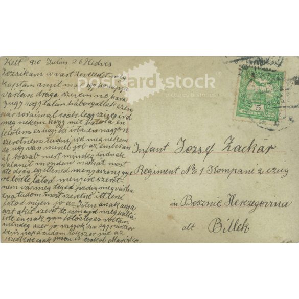 1910 - Romantic couple. Photo sheet, postcard. (2791011)