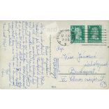 1923 - Frankfurt a. M., Railway Main Station. Colored photo sheet, postcard. (2791012)