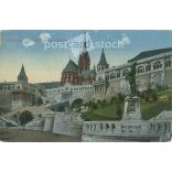 1927 - Budapest. Fisherman’s bastion. Colored photo sheet, postcard. (2791016)