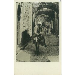   Rhodes - The Muslim Quarter. Photo sheet, postcard. (2791017)