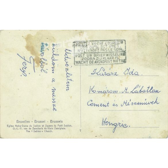 Brussels. Colored photo sheet, postcard. (2791020)