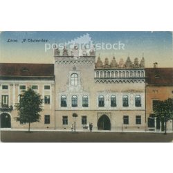   1919 - Levoča. The Thurzó House. Colored photo sheet, postcard. (2791033)