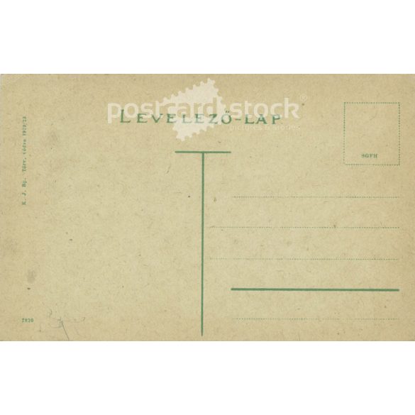 1919 - Levoča. The Thurzó House. Colored photo sheet, postcard. (2791033)