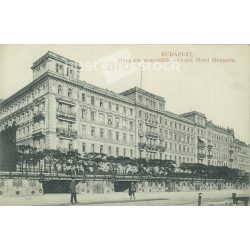   1912 - Budapest. Grand Hotel Hungaria. Photo sheet, postcard. (2791035)