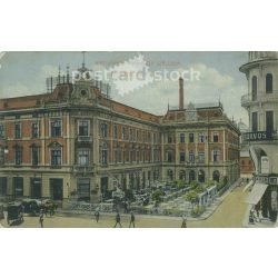   1912 - Oradea. Rimanóczy Hotel and Royal Café. Colored photo sheet, postcard. (2791036)