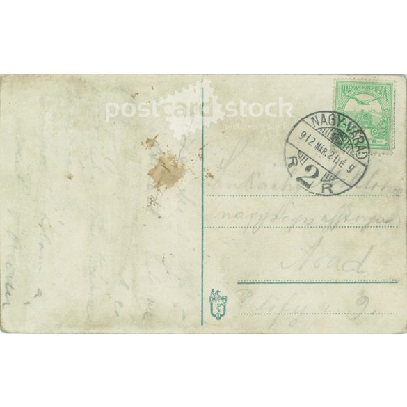 1912 - Oradea. Rimanóczy Hotel and Royal Café. Colored photo sheet, postcard. (2791036)