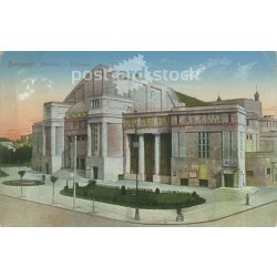   1914 – Budapest. Folk opera. Colored photo sheet, postcard. (2791040)