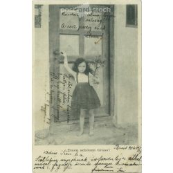 1904 - Austrian postcard with Budapest stamp. (2791076)