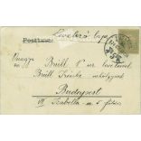 1904 - Austrian postcard with Budapest stamp. (2791076)