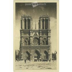   Paris. Notre-Dame Cathedral. Photo sheet, postcard. (2791078)