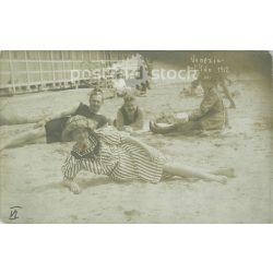 912 - Venice Lido. Photo sheet, postcard. (2791083)