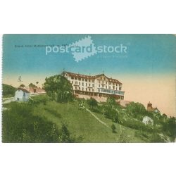   Grand Hotel Mottarone. Colored photo sheet, postcard. (2791090)