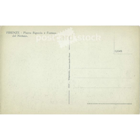 Florence. Piazza Signoria. Photo sheet, postcard. (2791097)