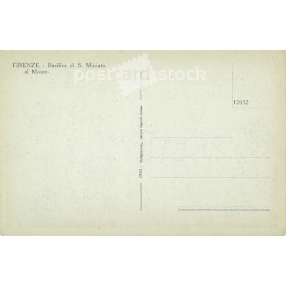 Florence. Basilicas of S. Miniato al Monte. Photo sheet, postcard. (2791099)