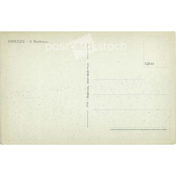 Florence. The Baptistery. Photo sheet, postcard. (2791102)