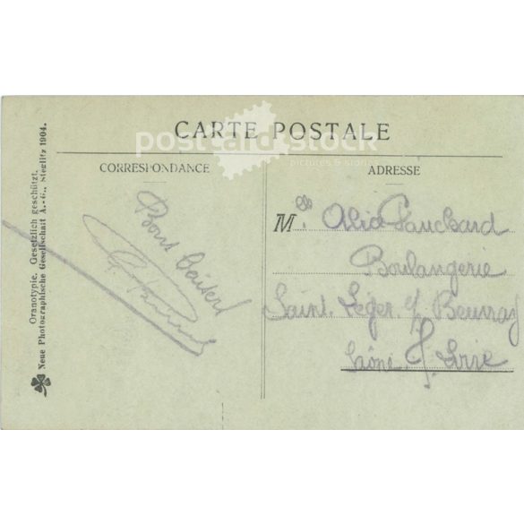 Romantic, colored photo sheet, postcard. (2791114)