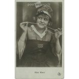 1924 - Austrian actress Mia May.Photo sheet, postcard. (2791122)