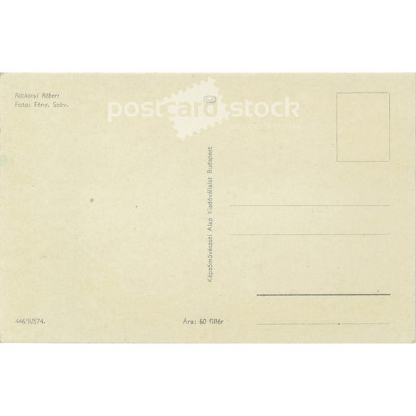 Róbert Ráthonyi actor. Photo sheet, postcard. (2791129)