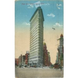   1915 - Flat Iron Building. New York City. Colored photo sheet, postcard. (2791135)