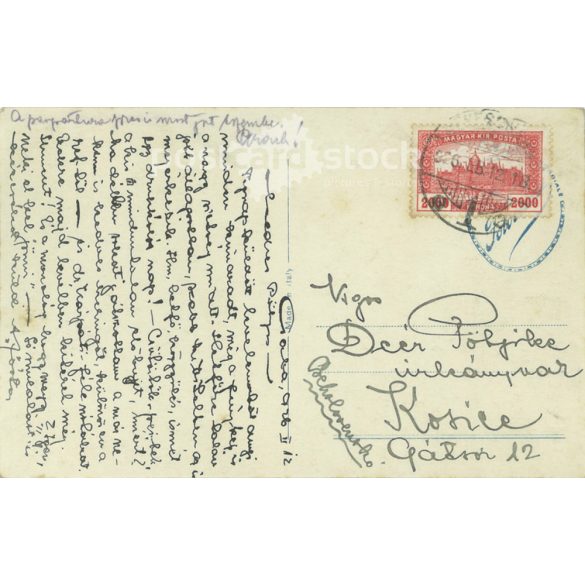 1926 - Romantic postcard, photo sheet. (2791142)