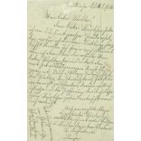 1916 - Romantic German postcard. Colored photo sheet. Colored photo sheet, postcard. (2791144)