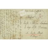 1916 - Romantic German postcard. Colored photo sheet. Colored photo sheet, postcard. (2791145)