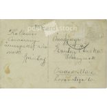 1925 - Romanian Christmas card. Colored photo sheet. (2791146)