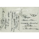 1922 - Pécs, Széchényi Square. Colored photo sheet, postcard. (2791148)