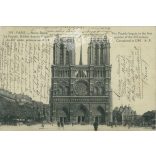 1925 - Paris. Notre-Dame. Photo sheet, postcard. (2791154)