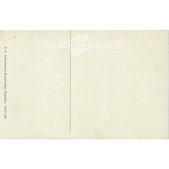 Goethe with his family. Black and white reproduction of a contemporary painting. Postcard. (2791155)