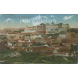 1915 - Budapest. Royal castle with Krisztinaváros. Colored photo sheet, postcard. (2791162)