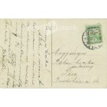 1915 - Budapest. Erzsébet körút (Elisabeth boulevard). Colored photo sheet, postcard. (2791163)