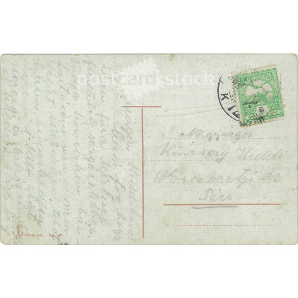 Budapest. View from Gellert Hill.Colored photo sheet, postcard. (2791164) 