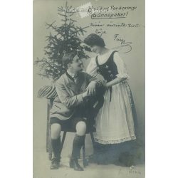 1910 - Merry Christmas. Photo sheet, postcard. (2791165)