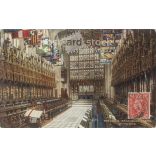 1949 - The choir St George’s Chapel. Windsor. Colored photo sheet, postcard. (2791169)