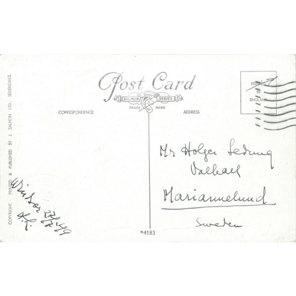 1949 - The choir St George’s Chapel. Windsor. Colored photo sheet, postcard. (2791169)