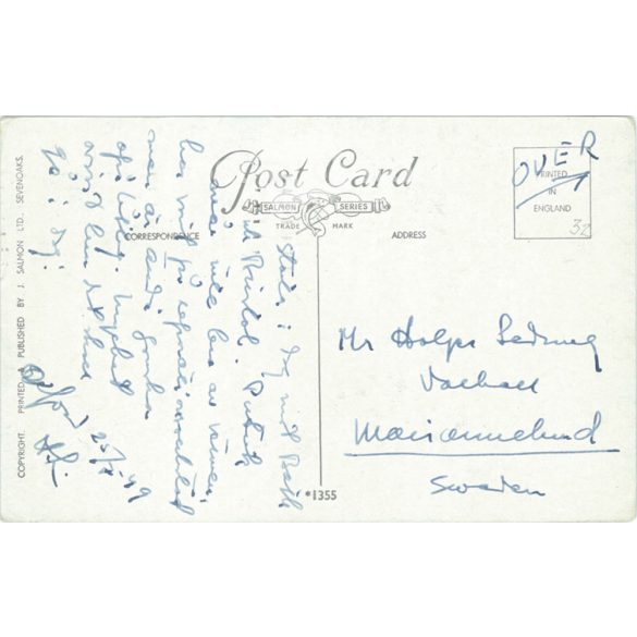 1949 - Magdalen College Bridge. Oxford. Colored photo sheet, postcard. (2791170)