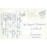 1949 - Royal horse guards, changing guard. Whitehall. London. Colored photo sheet, postcard. (2791174)