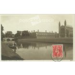 1949 - Cambridge. King’s & Clare Colleges. Photo sheet, postcard. (2791180)