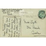 1906 - Miss Marie Studholme actress and Jumbo Junior. Photo sheet, postcard. (2791189)