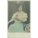 1910 - Miss Marie Studholme actress. Colored photo sheet, postcard. (2791187)