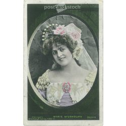   1905 - Miss Marie Studholme actress. Colored photo sheet, postcard. (2791193)