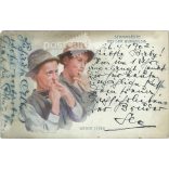 1902 - Castle music in Viennese style. Postcard. (2791194)