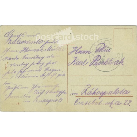 Romantic postcard, photo sheet. (2791195)