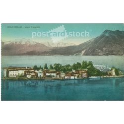   ISOLA BEELLA - Lago Maggiore. Colored photo sheet, postcard. (2791203)