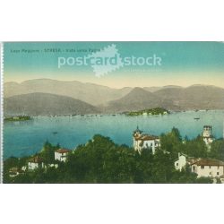   STRESA - Lago Maggiore. Colored photo sheet, postcard. (2791205)