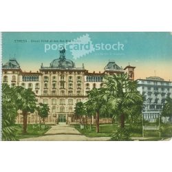   STRESA - Grand Hotel. Colored photo sheet, postcard. (2791206)