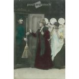 1912 - Humorous postcard. Colored photo sheet. (2791211)